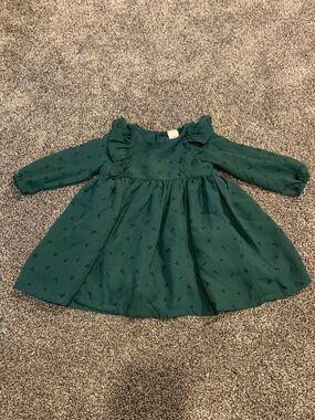 Carter's Ruffle Long-Sleeve Dress